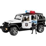 Plastic Emergency Vehicles Bruder Jeep Wrangler Unlimited Rubicon Police Vehicle with Policeman & Accessories 02526