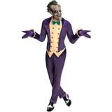 Clown Fancy Dress Rubies Men's Arkham City The Joker Costume