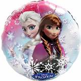 Party Supplies Disney Frozen Foil Ballon Anna & Elsa