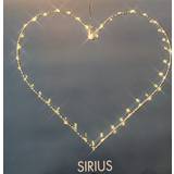 Remote Control Christmas Lights Sirius Liva Heart Christmas Lamp 26cm