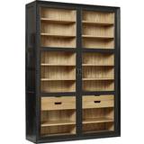 Wood Glass Cabinets Nordal Viva Glass Cabinet 148x210cm