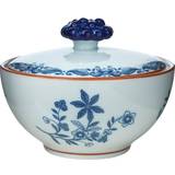 Blue Sugar Bowls Rörstrand Ostindia Sugar bowl