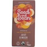 Seed and Bean Organic Just Ginger Dark Chocolate Bar 85g