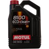 Fully Synthetic Motor Oils Motul 8100 Eco-clean+ 5W-30 Motor Oil 5L
