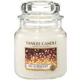 Yankee Candle All Is Bright Medium Scented Candle 411g