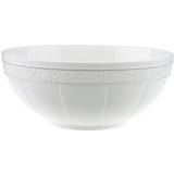 Porcelain Salad Bowls Villeroy & Boch Gray Pearl Salad Bowl 24cm