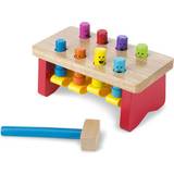 Plastic Hammer Benches Melissa & Doug Deluxe Pounding Bench Toddler Toy