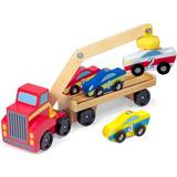 Wooden Toys Lorrys Melissa & Doug Magnetic Car Loader