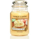Yellow Candlesticks, Candles & Home Fragrances Yankee Candle Vanilla Cupcake Scented Candle 623g