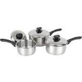 Pendeford Stainless Steel Collection Cookware Set with lid 3 Parts
