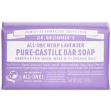 Flower Scent Bar Soaps Dr. Bronners Pure Castile Bar Soap Lavender 140g