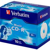 16x - CD Optical Storage Verbatim CD-R 700MB 16x Jewelcase 10-Pack