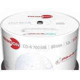Primeon CD Optical Storage Primeon CD-R Extra Protection 700MB 52x Spindle 50-Pack Inkjet