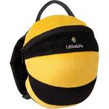Dual Shoulder Straps Backpacks Littlelife Big Bee 6L - Black/Yellow