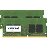 16 GB - SO-DIMM DDR4 RAM Memory Crucial SO-DIMM DDR4 2400MHz 2x8GB (CT2K8G4SFS824A)
