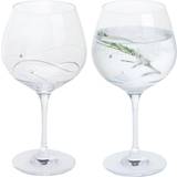 Drinking Glasses Dartington Glitz Gin & Toni Drinking Glass 2pcs