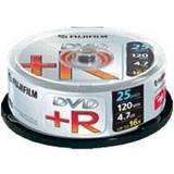 Fujifilm DVD Optical Storage Fujifilm DVD+R 4.7GB 16x Spindle 25-Pack