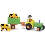 Farm Life Construction Kits Jeujura Tractor & Trailer Construction Kit with Accessories 8081
