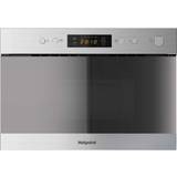 Hotpoint Built-in - Medium size Microwave Ovens Hotpoint MN 314 IX H Stainless Steel