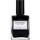 Black Nail Polishes Nailberry The 4 Free of Chemicals Blackberry 15ml