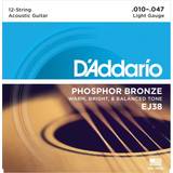 Phosphor Bronze Strings D'Addario EJ38