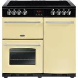 Belling Cookers Belling Farmhouse 90E Black, Silver