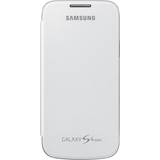 Grey Wallet Cases Samsung Flip Cover (Galaxy S4 mini)