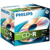 Philips CD Optical Storage Philips CD-R 700MB Jewelcase 10-Pack