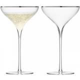LSA International Savoy Champagne Glass 25cl 2pcs