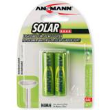 Batteries - Rechargeable Standard Batteries Batteries & Chargers Ansmann Solar NiMH Rechargeable AA 800mAh MaxE Compatible 2-pack