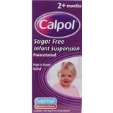 Fever Relief - Pain & Fever - Paracetamol Medicines Calpol Sugar Free Infant Suspension Strawberry 100ml Liquid