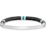 Agate Bracelets Thomas Sabo Love Bridge Bracelet - Silver/Black/Turquoise/White