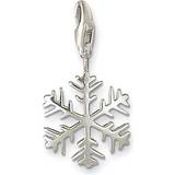 Thomas Sabo Women Charms & Pendants Thomas Sabo Charm Snowflake Pendant - Silver