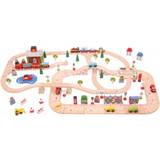 Toys Bigjigs City Road & Railway Set