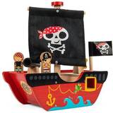 Le Toy Van Toy Boats Le Toy Van Little Capt'n Pirate Boat