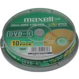 Maxell DVD Optical Storage Maxell DVD-R 4.7GB 8x Spindle 10-Pack