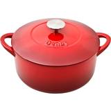Denby Pomegranate Cast Iron Round with lid 4 L 24 cm