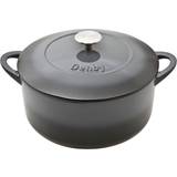 Denby Halo Cast Iron Round with lid 5.2 L 26 cm