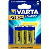 Varta Batteries Batteries & Chargers Varta Longlife C 2-pack