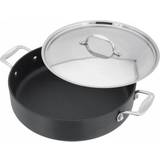 Stellar Cookware Stellar 6000 with Side Handles with lid 28 cm