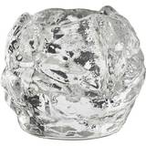 Kosta Boda Snowball S Clear Candle Holder 6cm