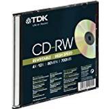 TDK CD-RW 700MB 12x Jewelcase 5-Pack
