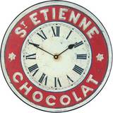 Roger Lascelles Chocolate French St. Etienne Wall Clock 36cm