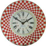 Roger Lascelles French Tin Marseille Wall Clock 36cm