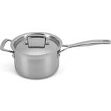 Le Creuset Sauce Pans Le Creuset 3 Ply Stainless Steel with lid 2.8 L 18 cm