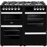 Belling Dual Fuel Ovens Gas Cookers Belling Cookcentre 100DFT Black