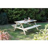 Garden Table Garden & Outdoor Furniture Rowlinson 5ft Picnic