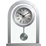 Metal Table Clocks Acctim Bathgate Pendulum Table Clock 15cm