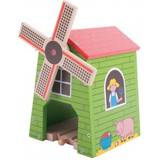 Wooden Toys Play Set Bigjigs Country Windmill