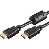MicroConnect Ferrite HDMI - HDMI 15m